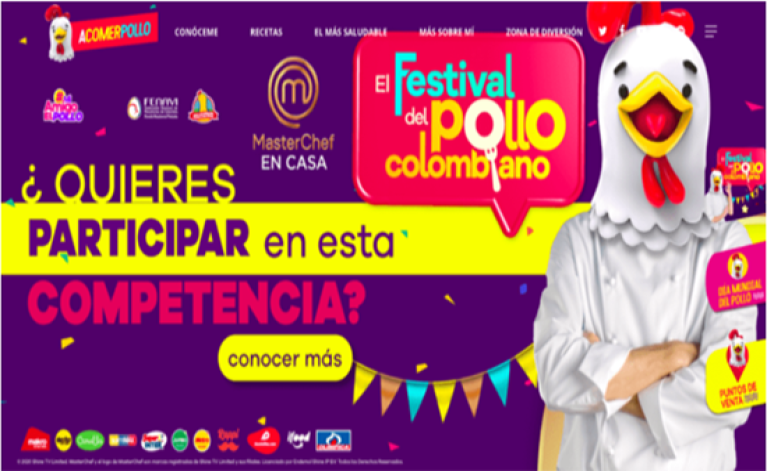 Festival del Pollo colombiano viene con dos concursos
